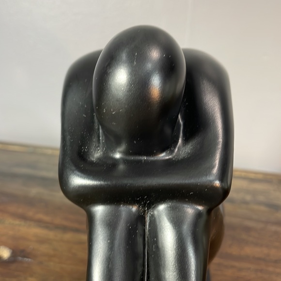 Woman figurine heavy stone piece - likely soapstone - Picture 11 of 15